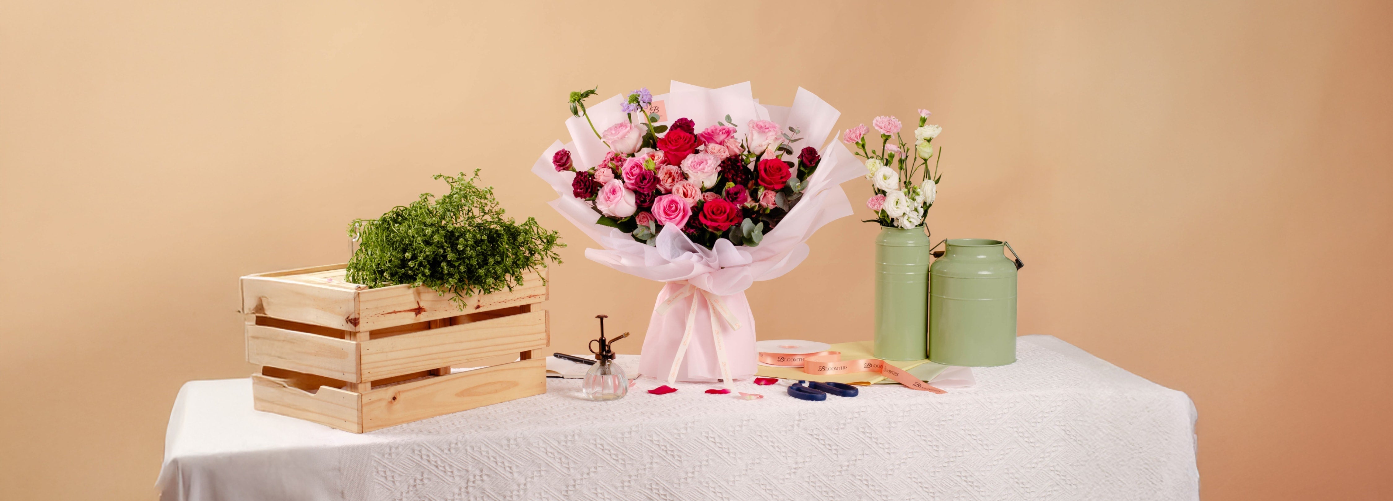 BloomThis Pink October flowers & gifts