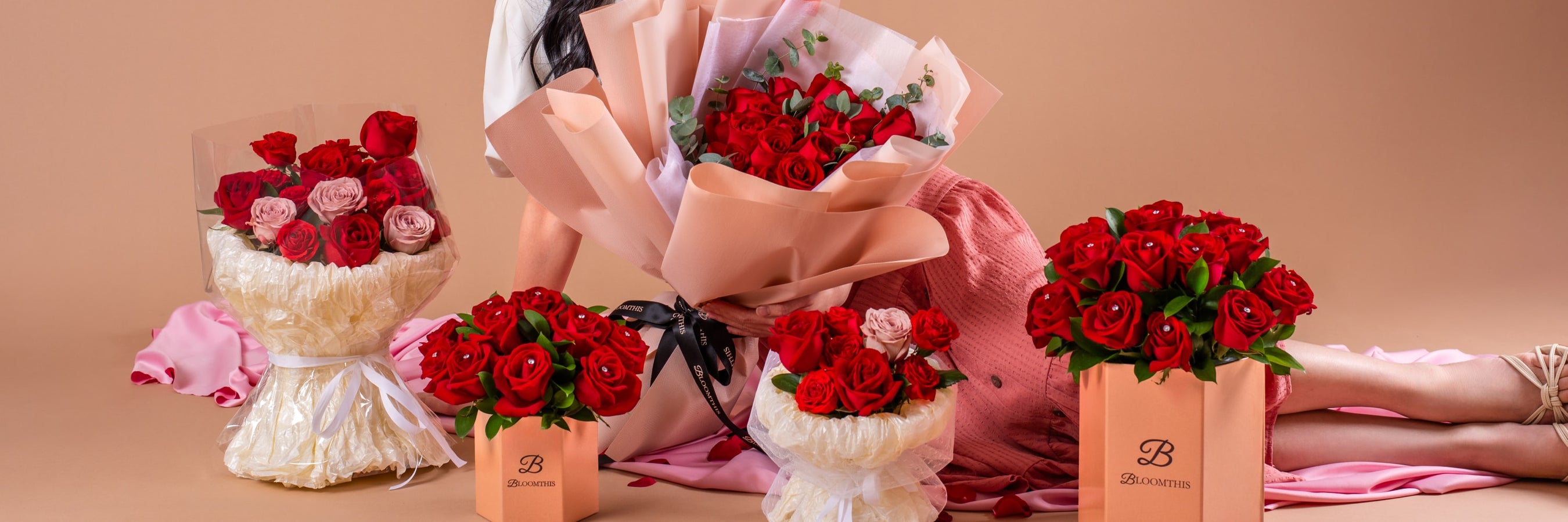 BloomThis Red Rose Flowers & Bouquets