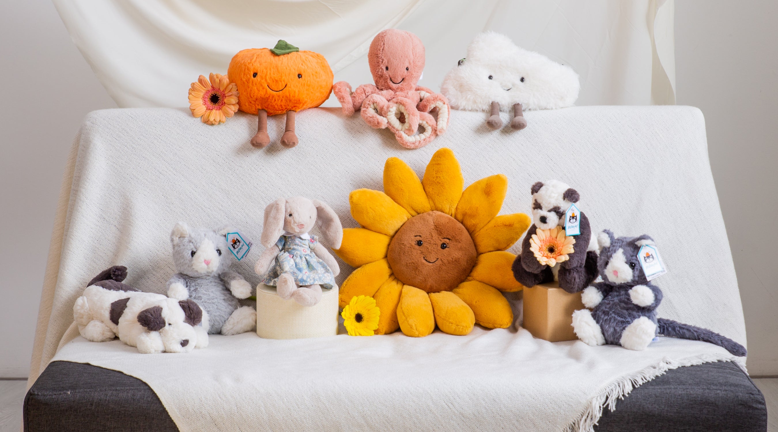 Jellycat plushies & soft toys
