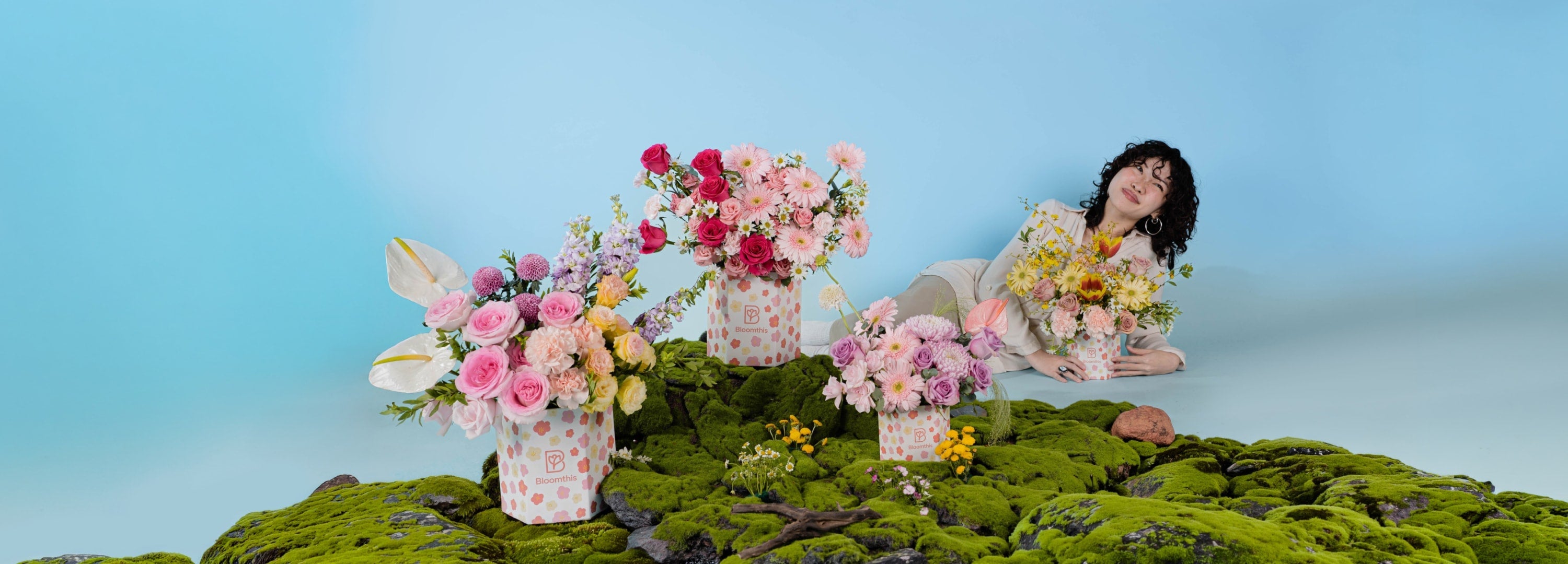 Spring Whimsy flowers by Bloomthis