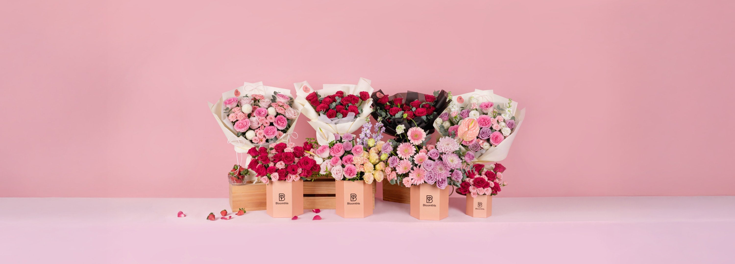 Valentine's Day flowers & gifts by BloomThis