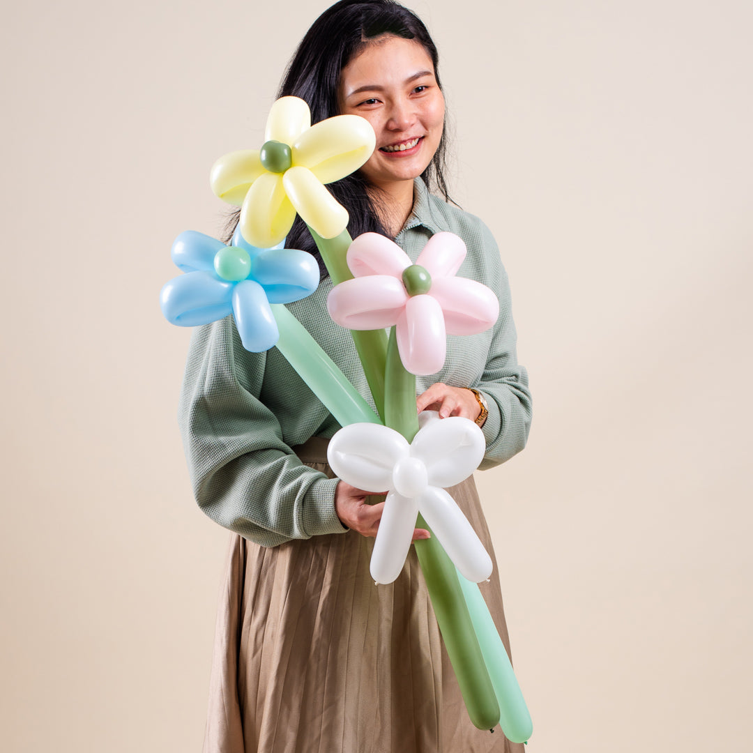 Daisy Balloon Bouquet (3 Stalks) (AO)