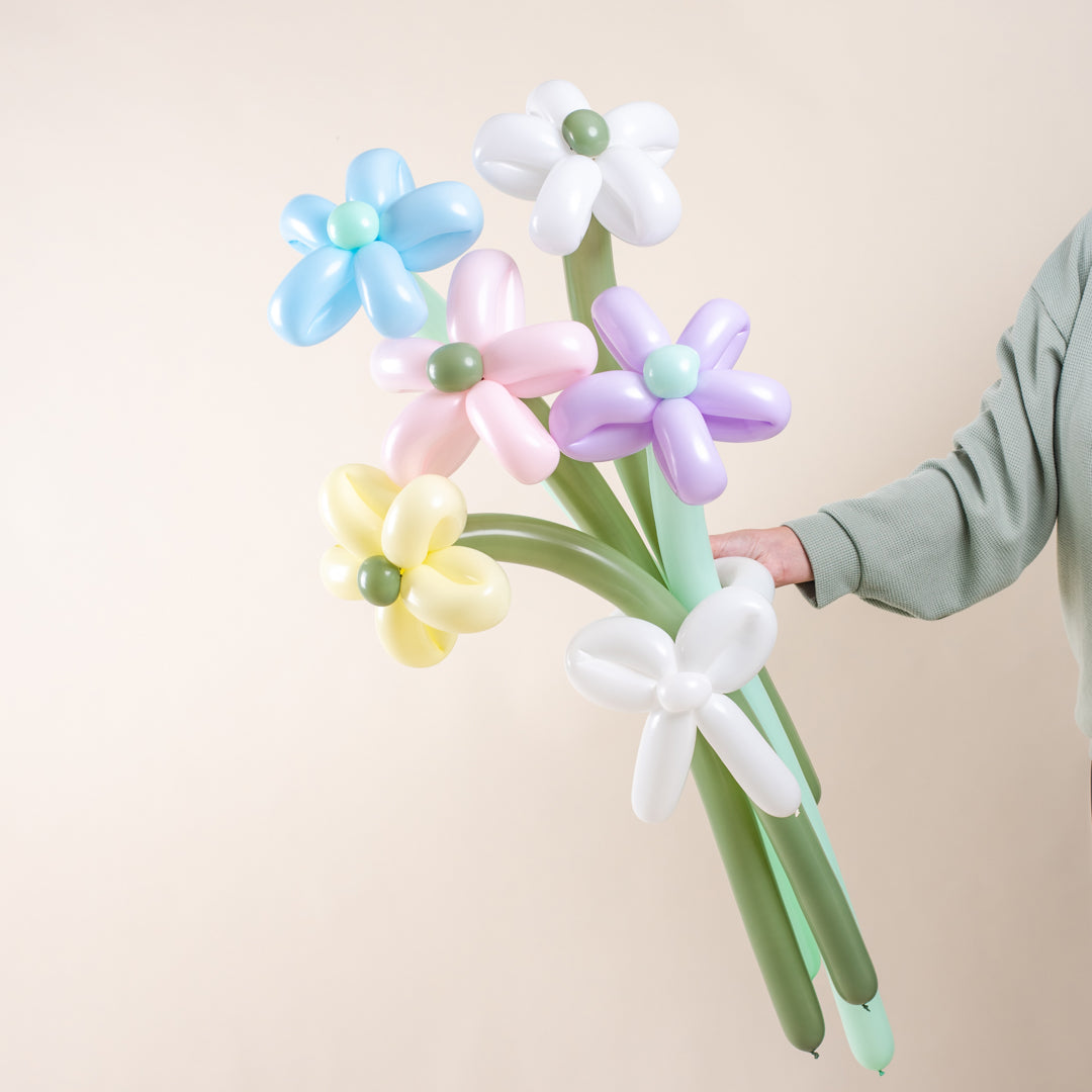 Daisy Balloon Bouquet (5 Stalks) (SC)