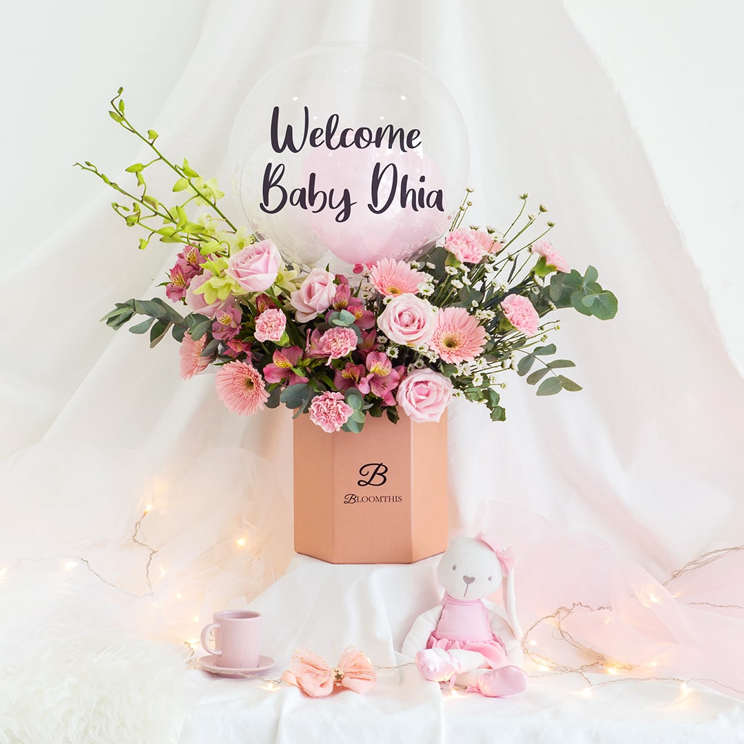Nadine Balloon Flower Box