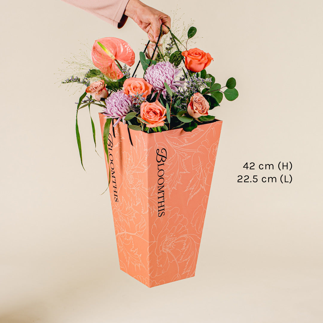 Fenella Orange Rose BloomBag