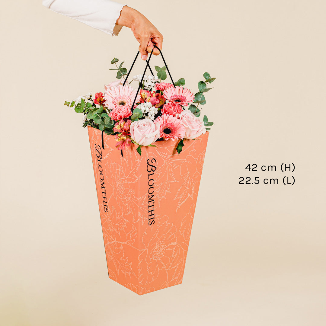 Nadine Pink Carnation BloomBag