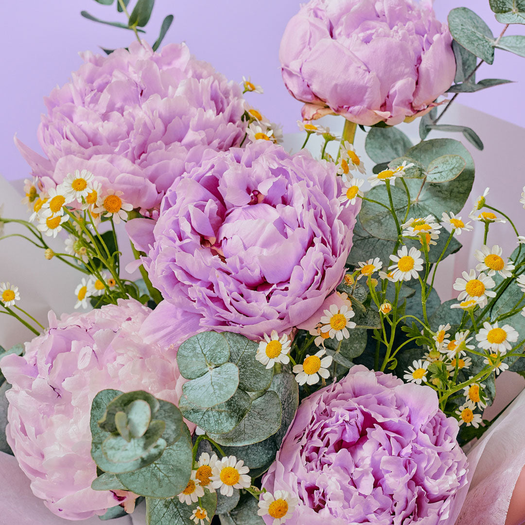 Alya Pink Peony Bouquet