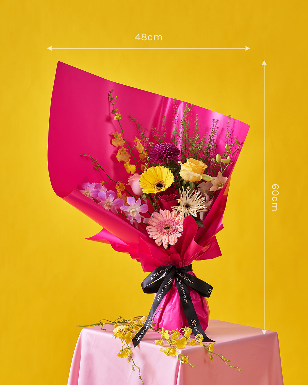 its giving... yellow daisy bouquet