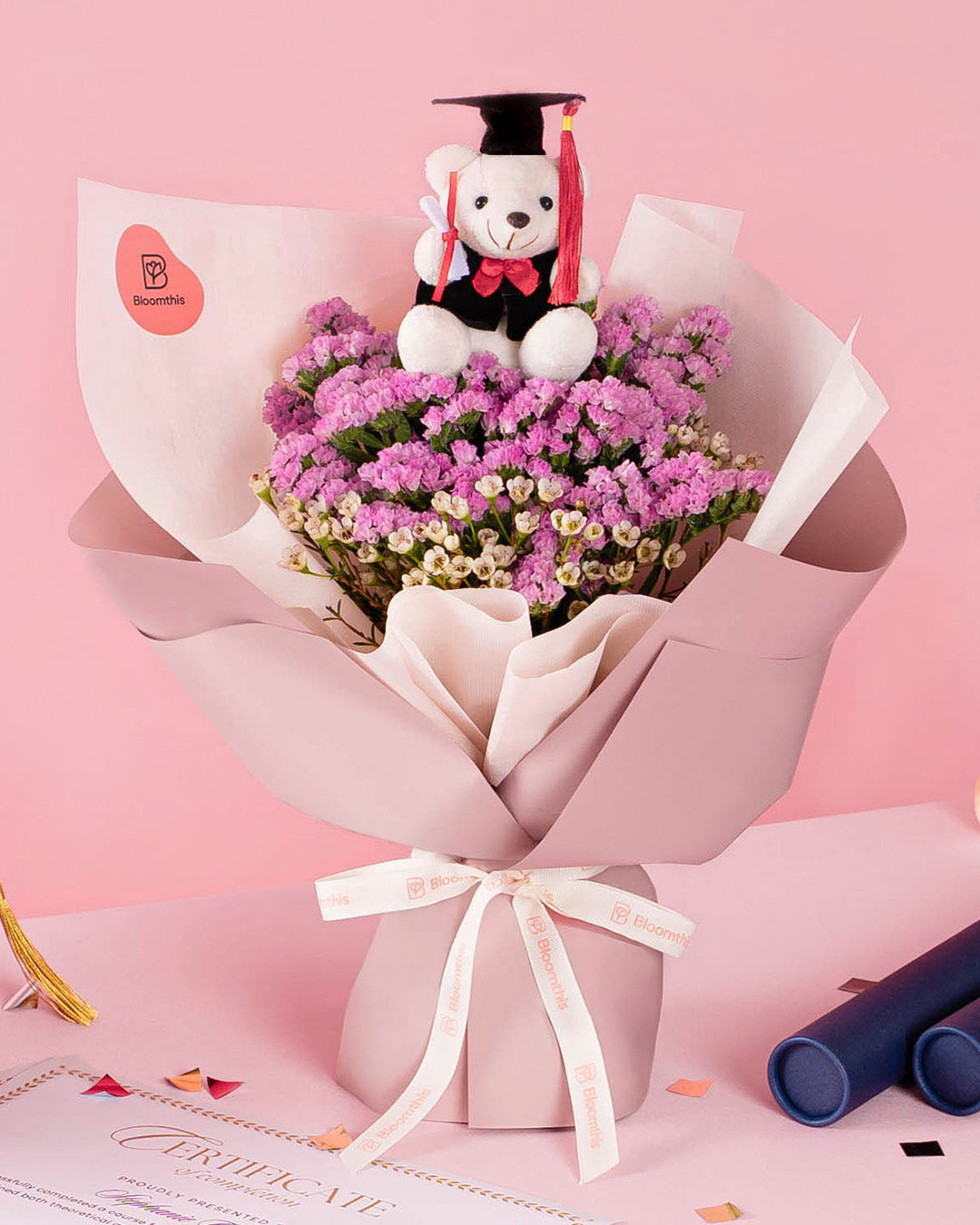 bloomthis-bouquet-sonia-pink-statice-graduation-bear-bouquet-1080x1350-01