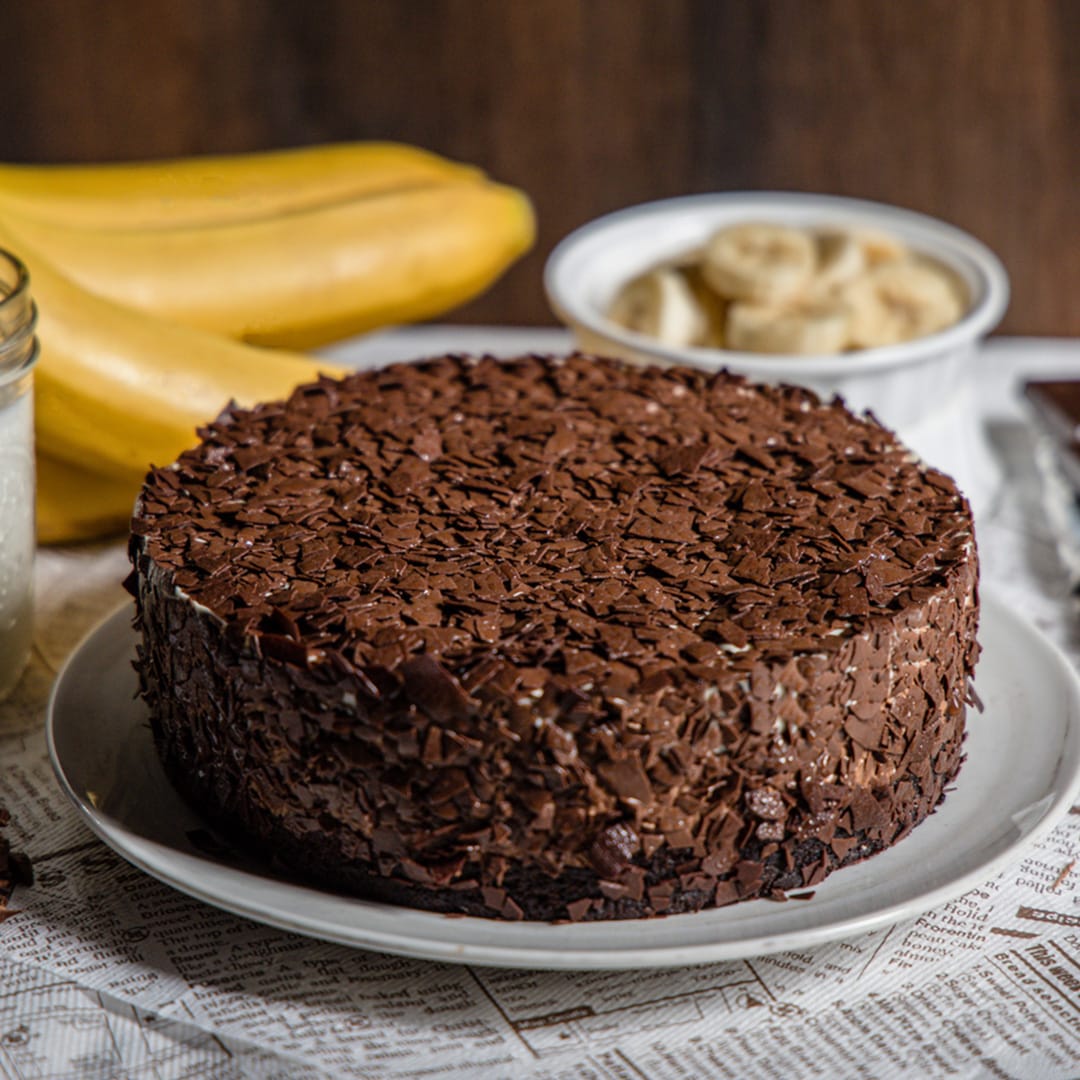 Chocolate Banana Cheesecake