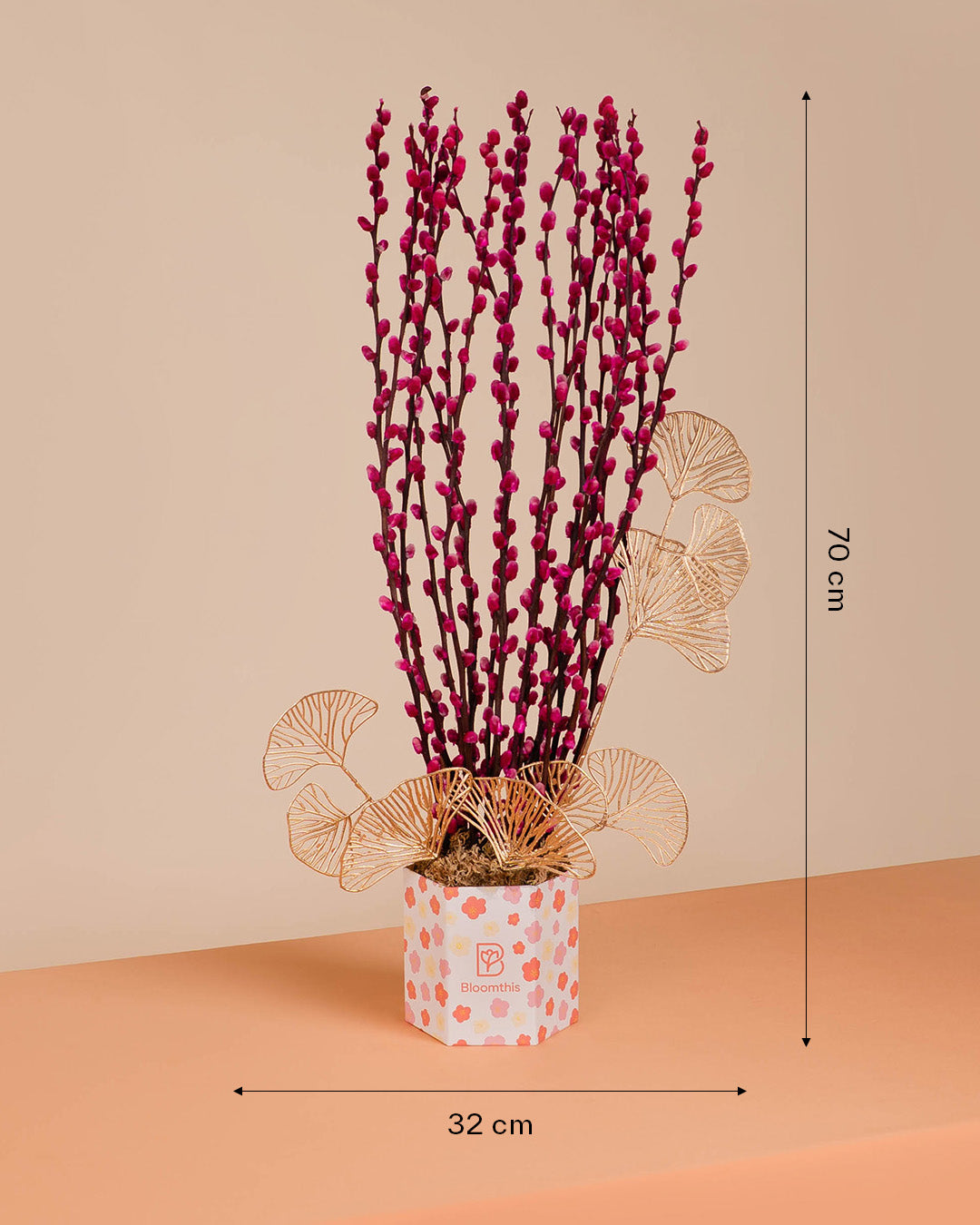 Pussy Willow Chinese New Year Flower Box 2026