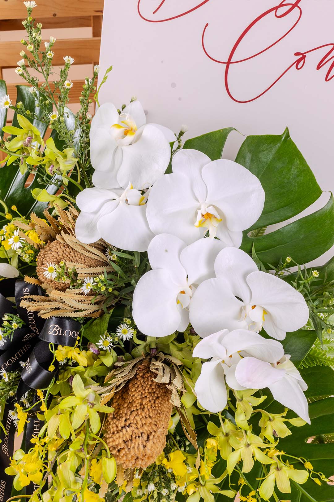 Peaceful Condolence & Funeral Flower Stand