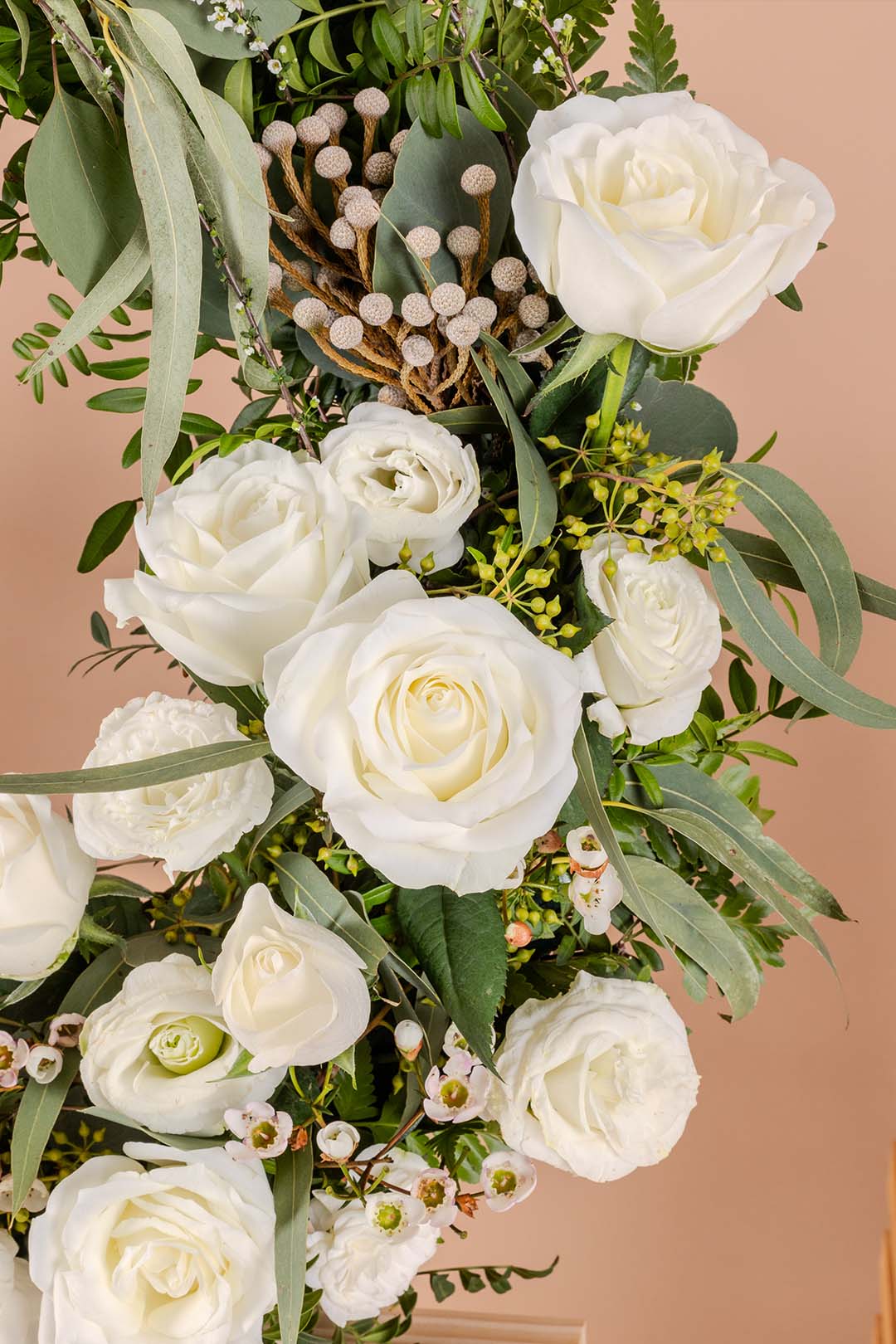 Solace Condolence & Funeral Flower Wreath