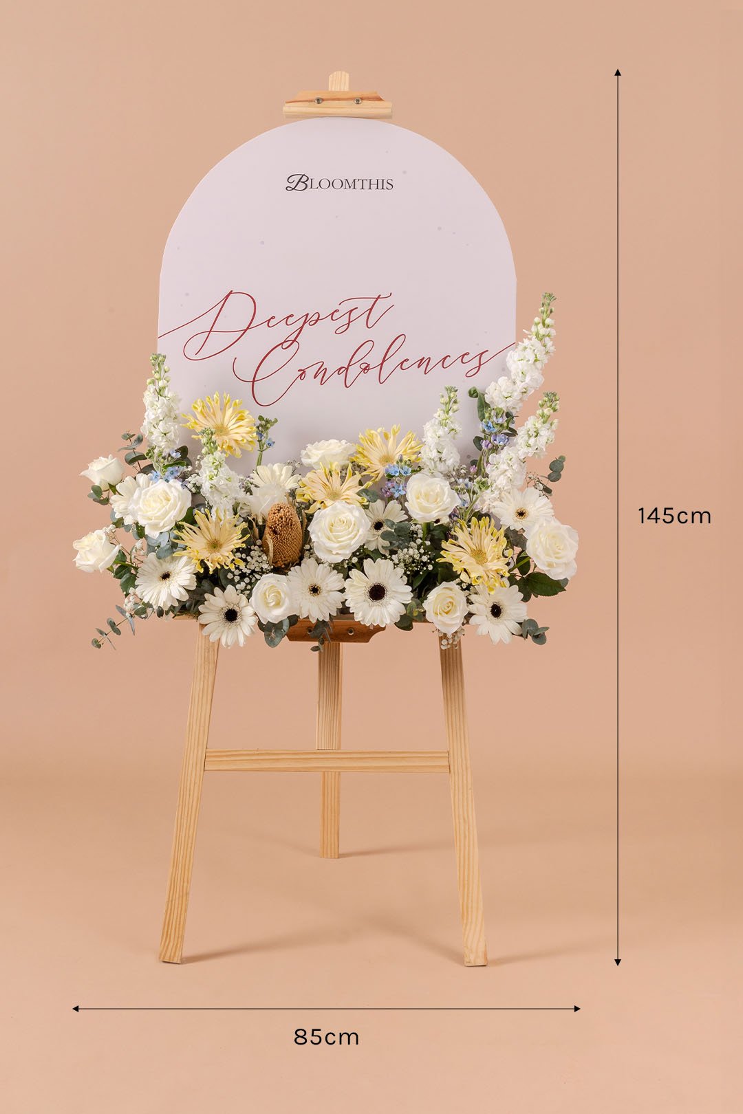 Tranquil Condolence & Funeral Flower Stand