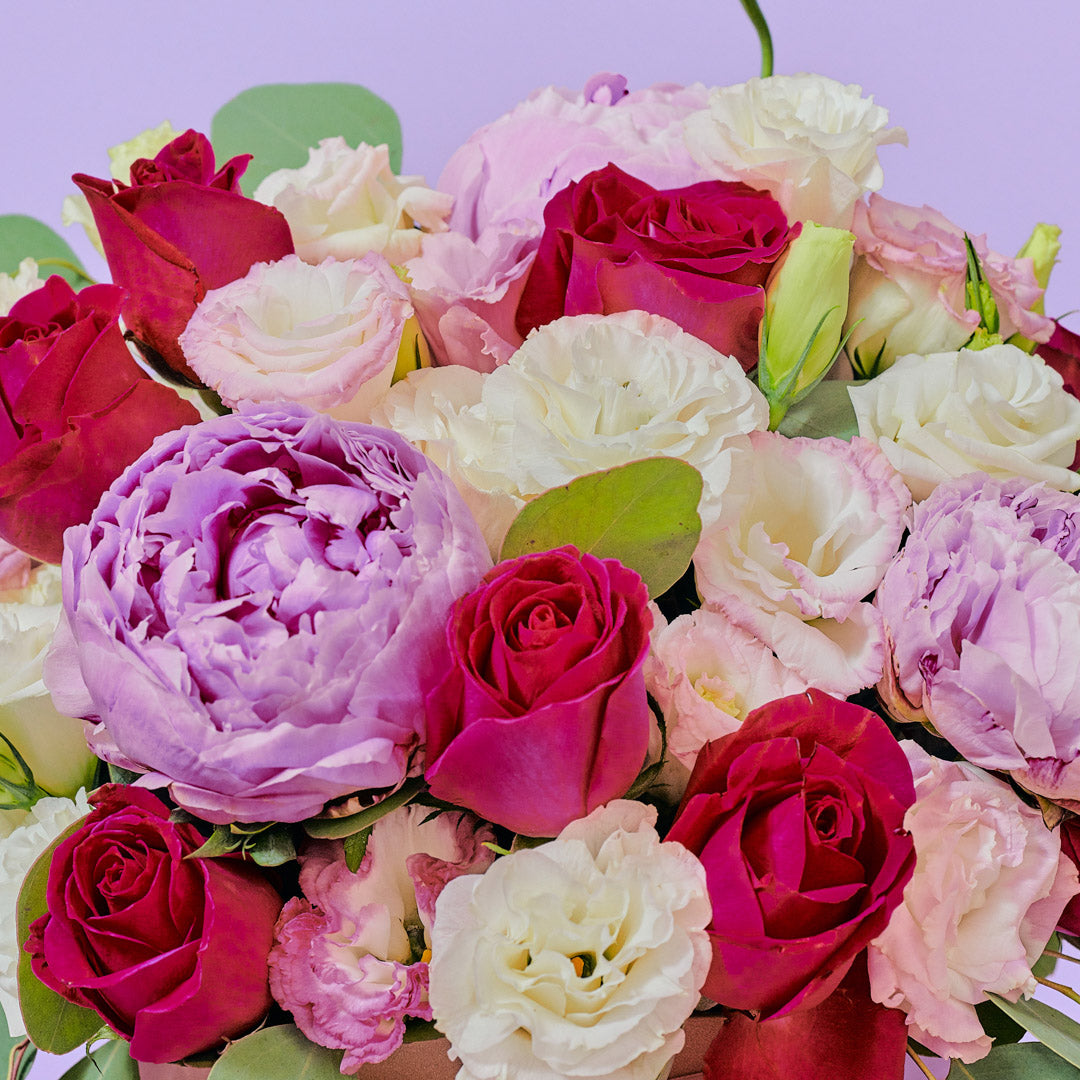 Alyssa Rose & Peony Flower Box