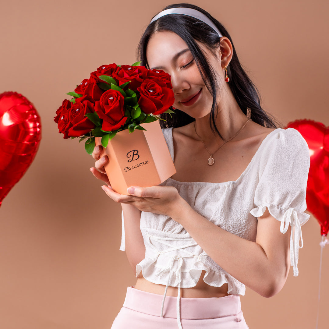 Kate Red Rose Flower Box