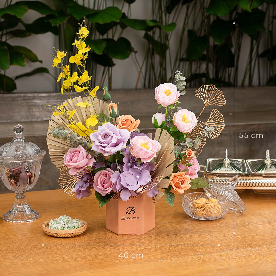 Kunjung Jiran Raya Artificial Flower Arrangement