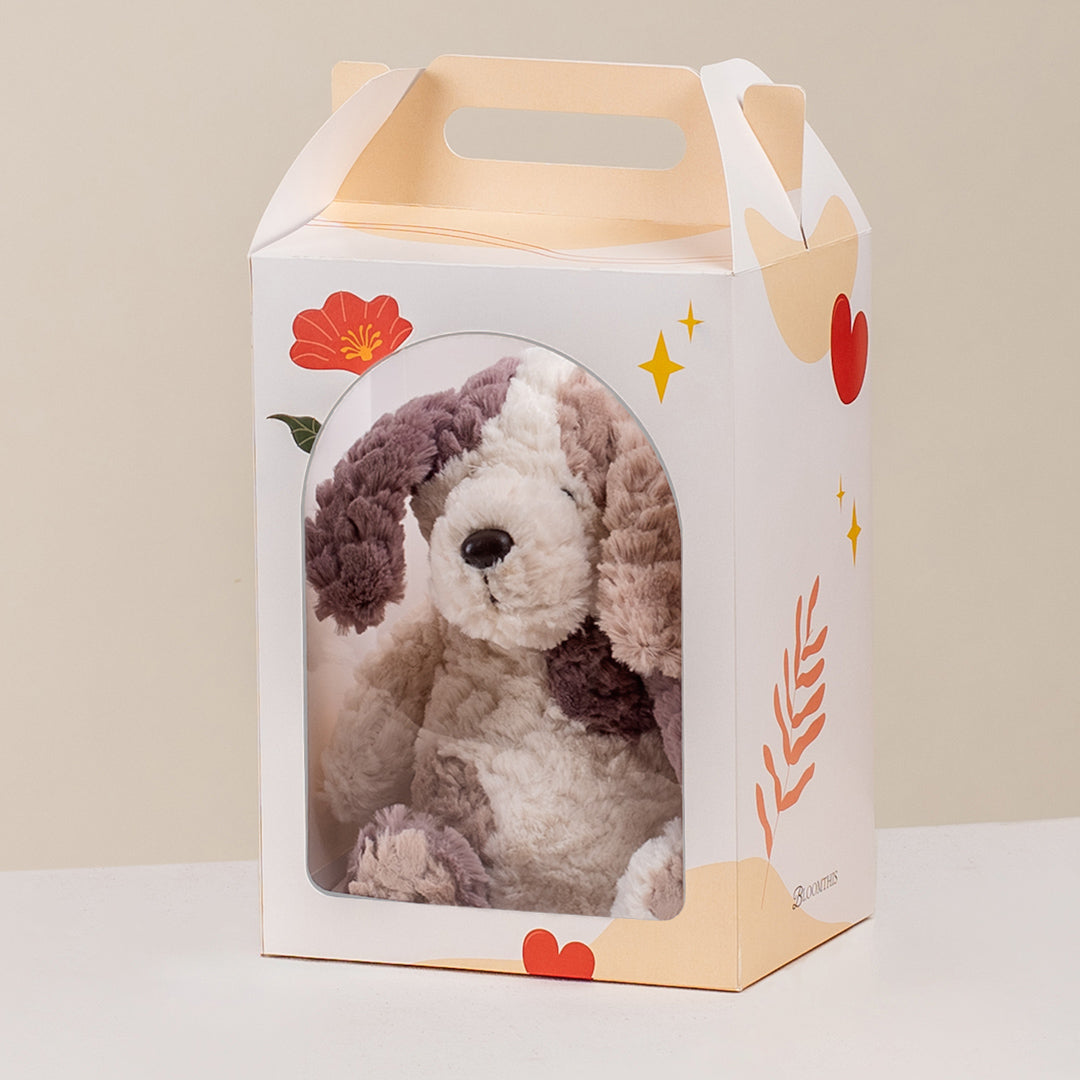 Colleney 2-Tone Beige Puppy Plushie (AO)