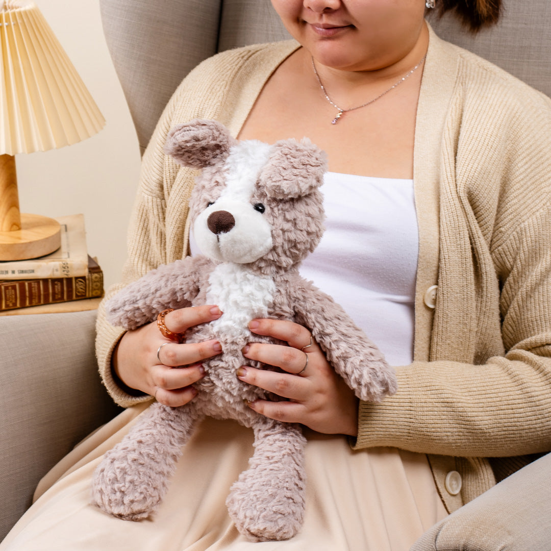 Colleney 2-Tone Beige Teddy Plushie