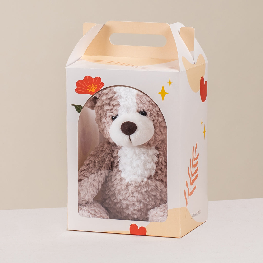 Colleney 2-Tone Beige Teddy Plushie
