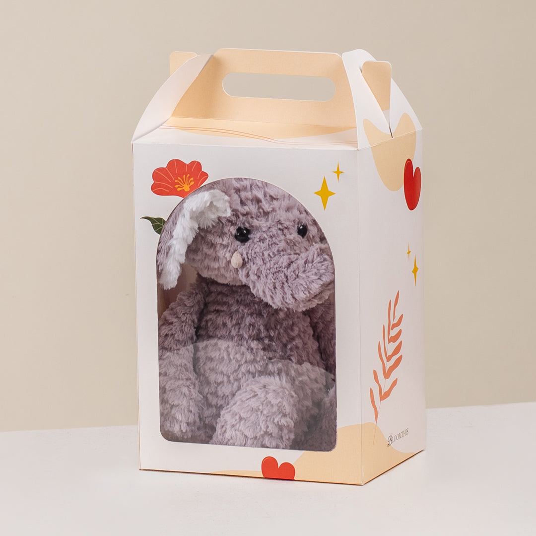 Colleney Grey Elephant Plushie (AO)