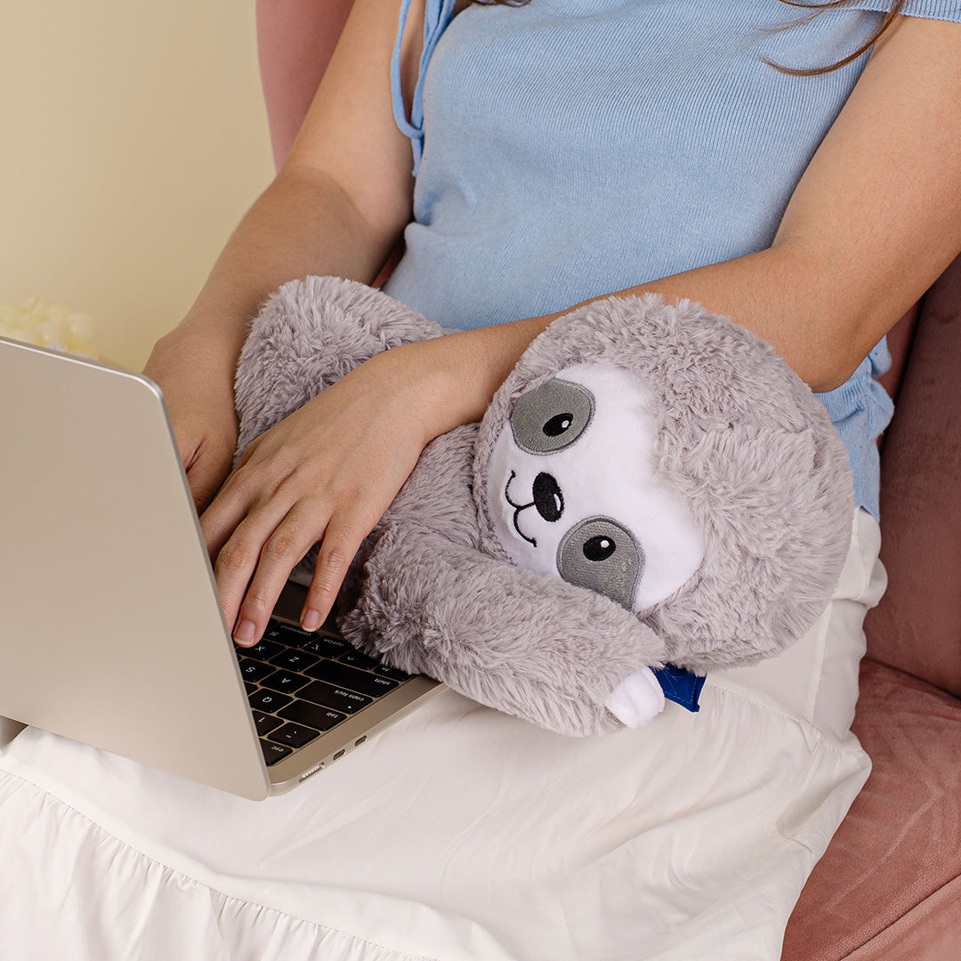 Lilly's Love Heatable & Coolable Stuffed Animal Sloth