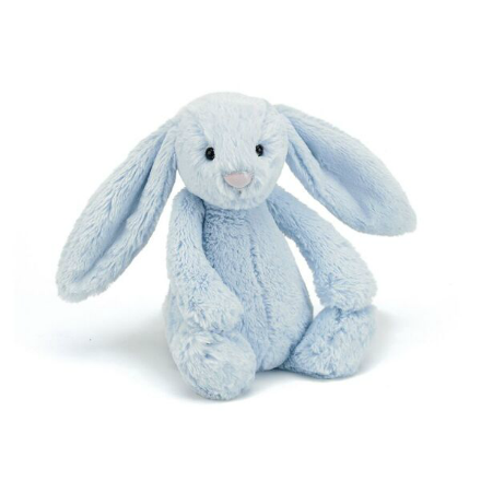 Jellycat Bashful Blue Bunny (M)