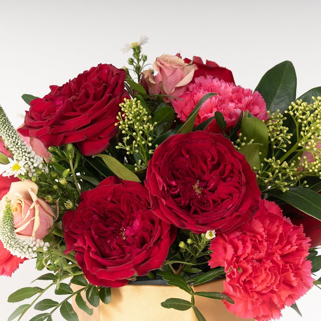 Tessie David Austin Rose Flower Box (VDV)