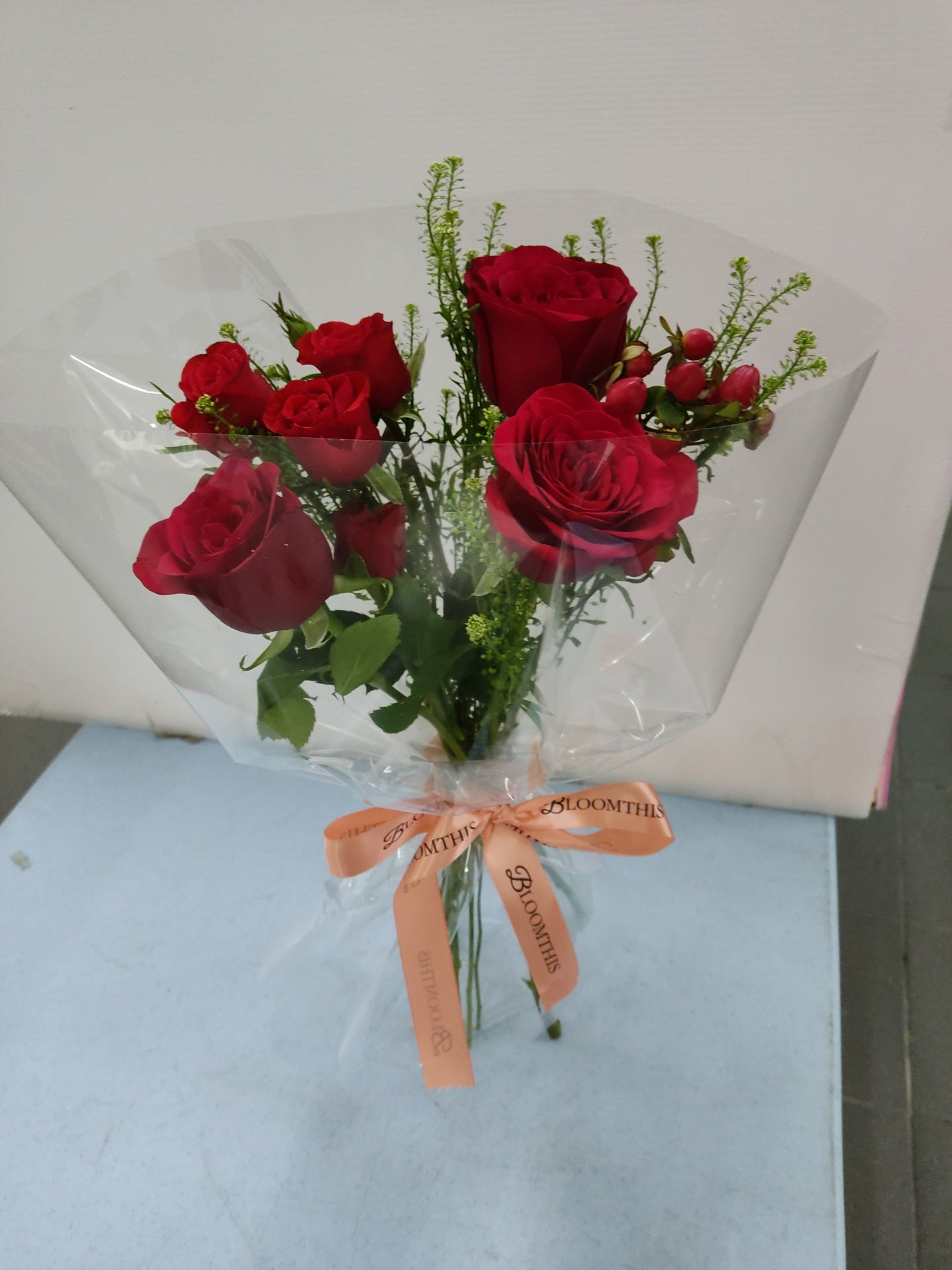 Pick-Me-Up Rosalie Red Rose