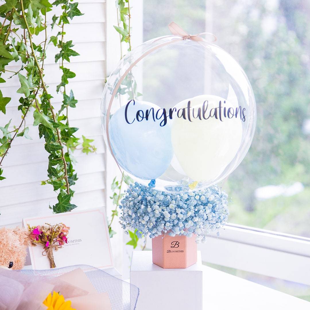Emilia Flower Balloon Box (SC)