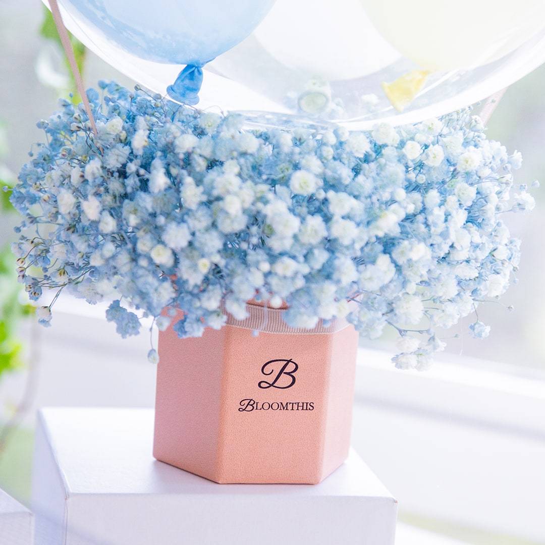 Emilia Flower Balloon Box (SC)