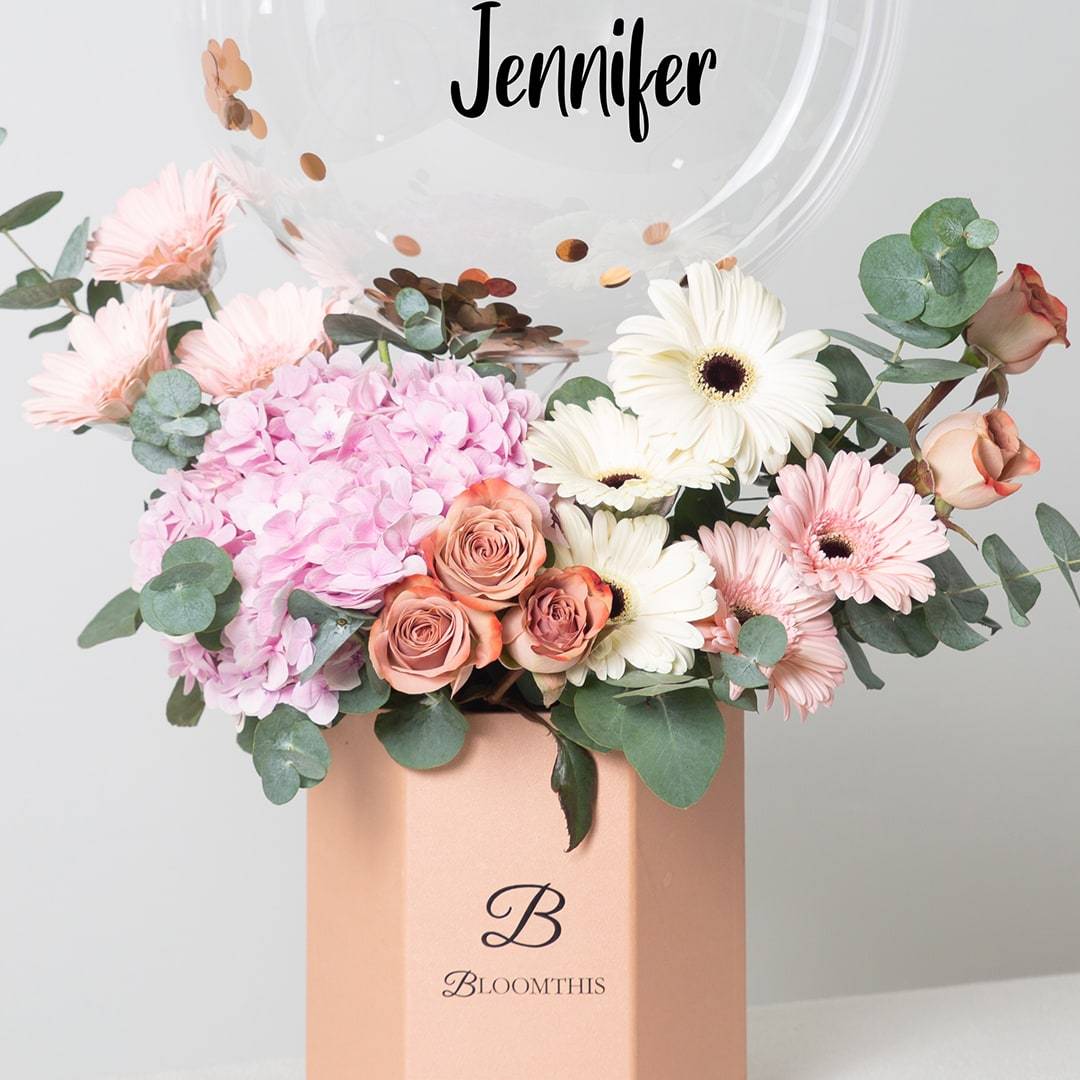 Lana Balloon Flower Box