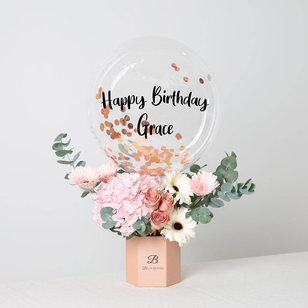 Lana Balloon Flower Box