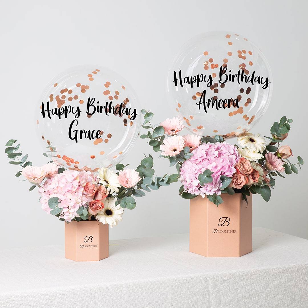 Lana Balloon Flower Box