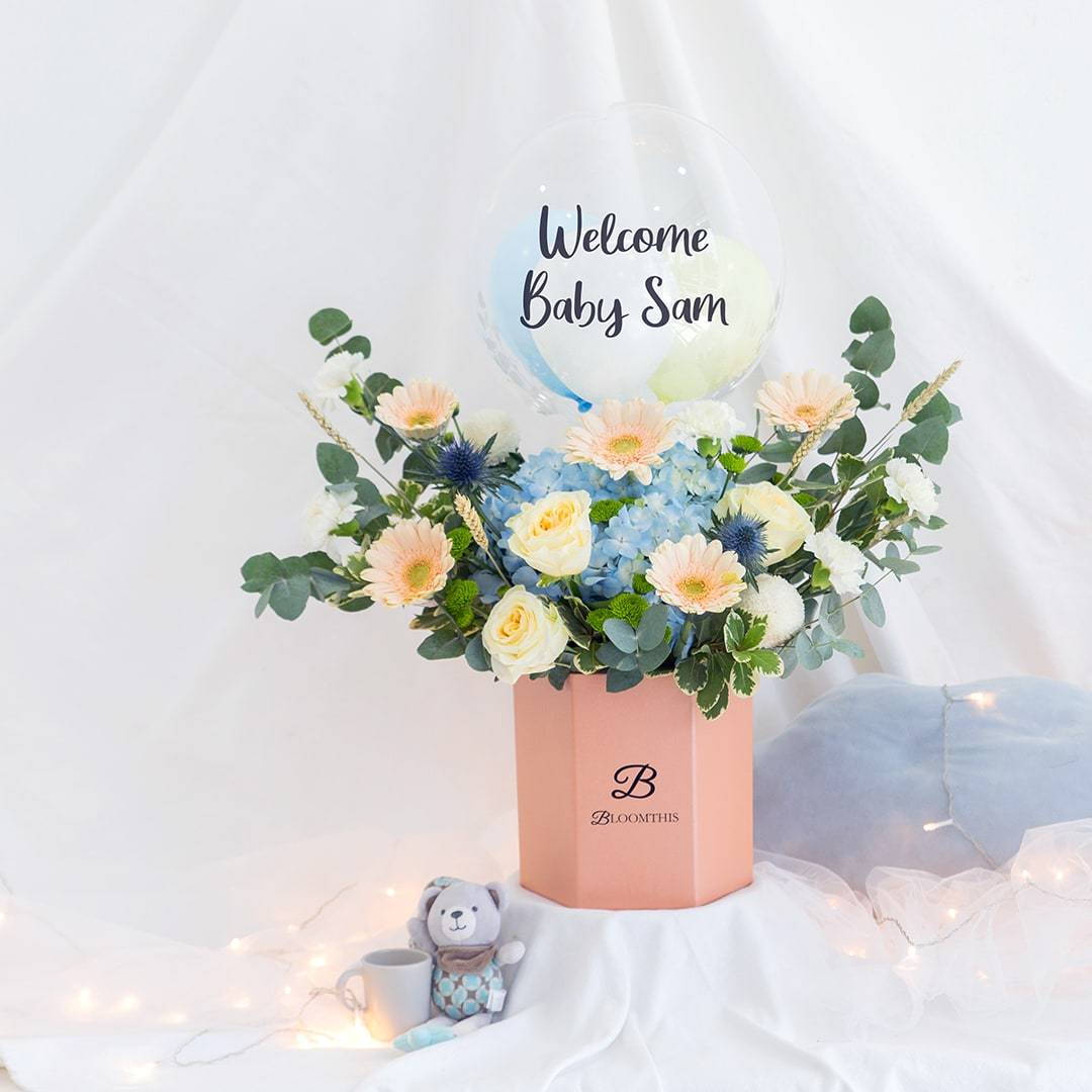 Nataniel Balloon Flower Box