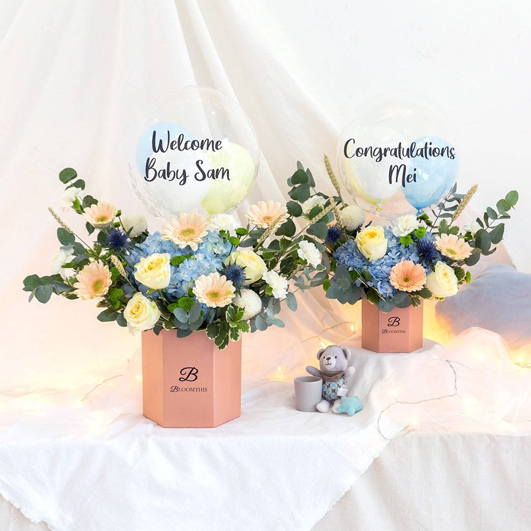 Nataniel Balloon Flower Box