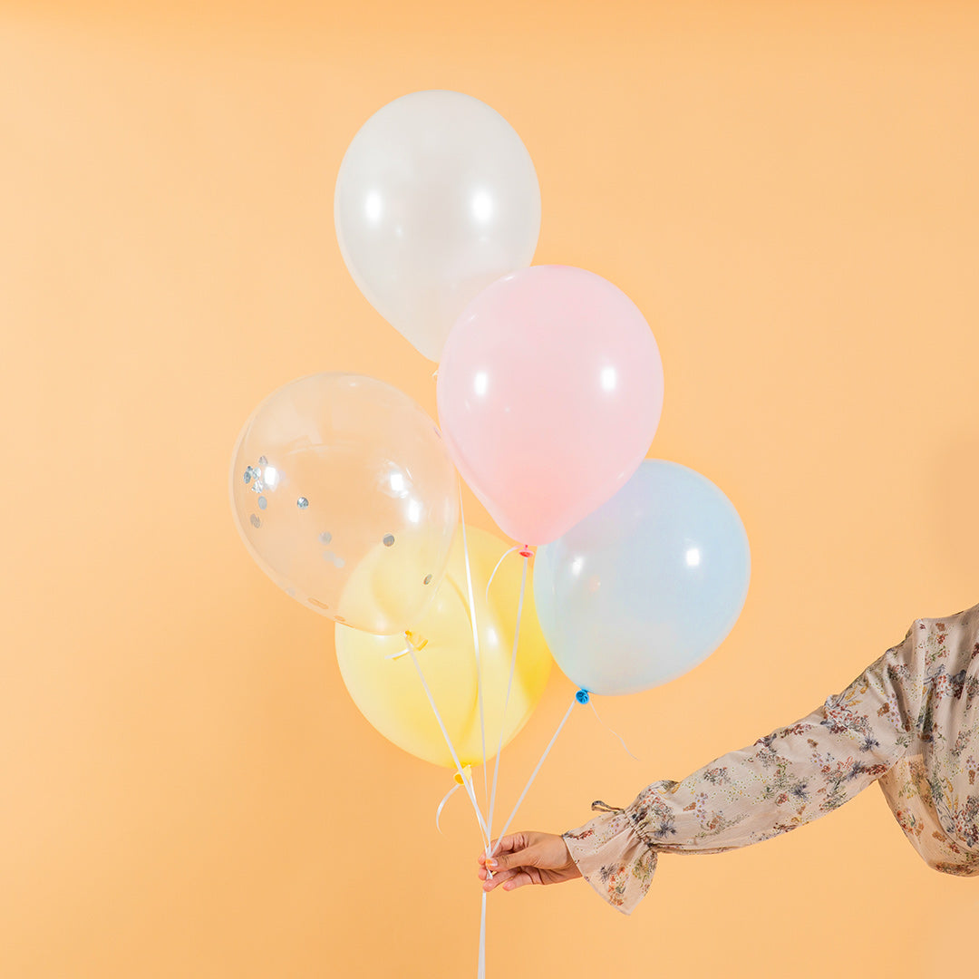 Pastel Candy Helium Balloon Bouquet