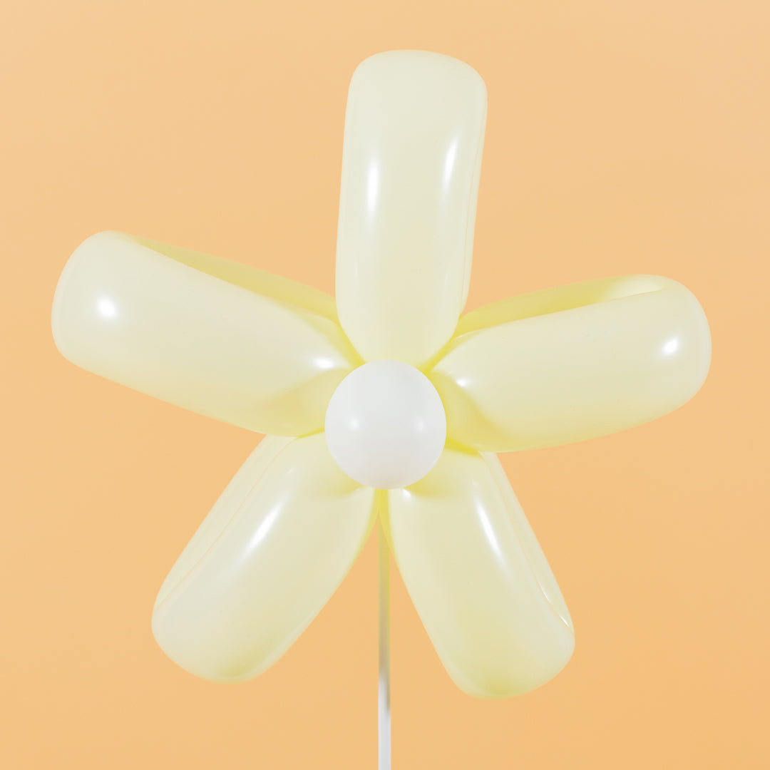 Yellow Daisy Balloon Box