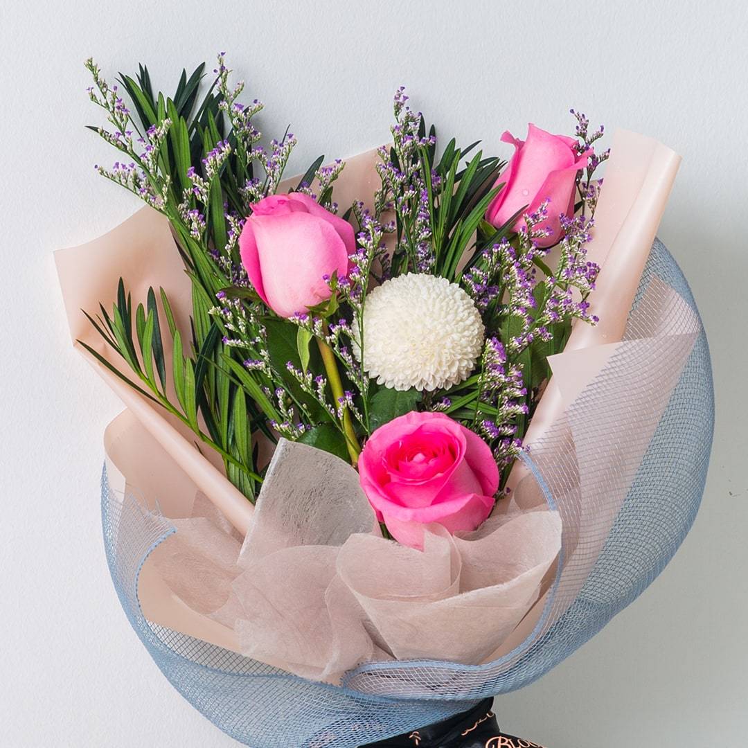 Adele Pink Rose Bouquet