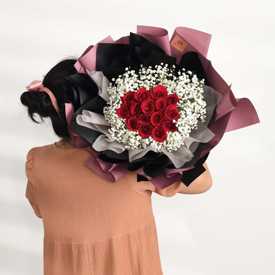 Aphrodite Red Rose Bouquet