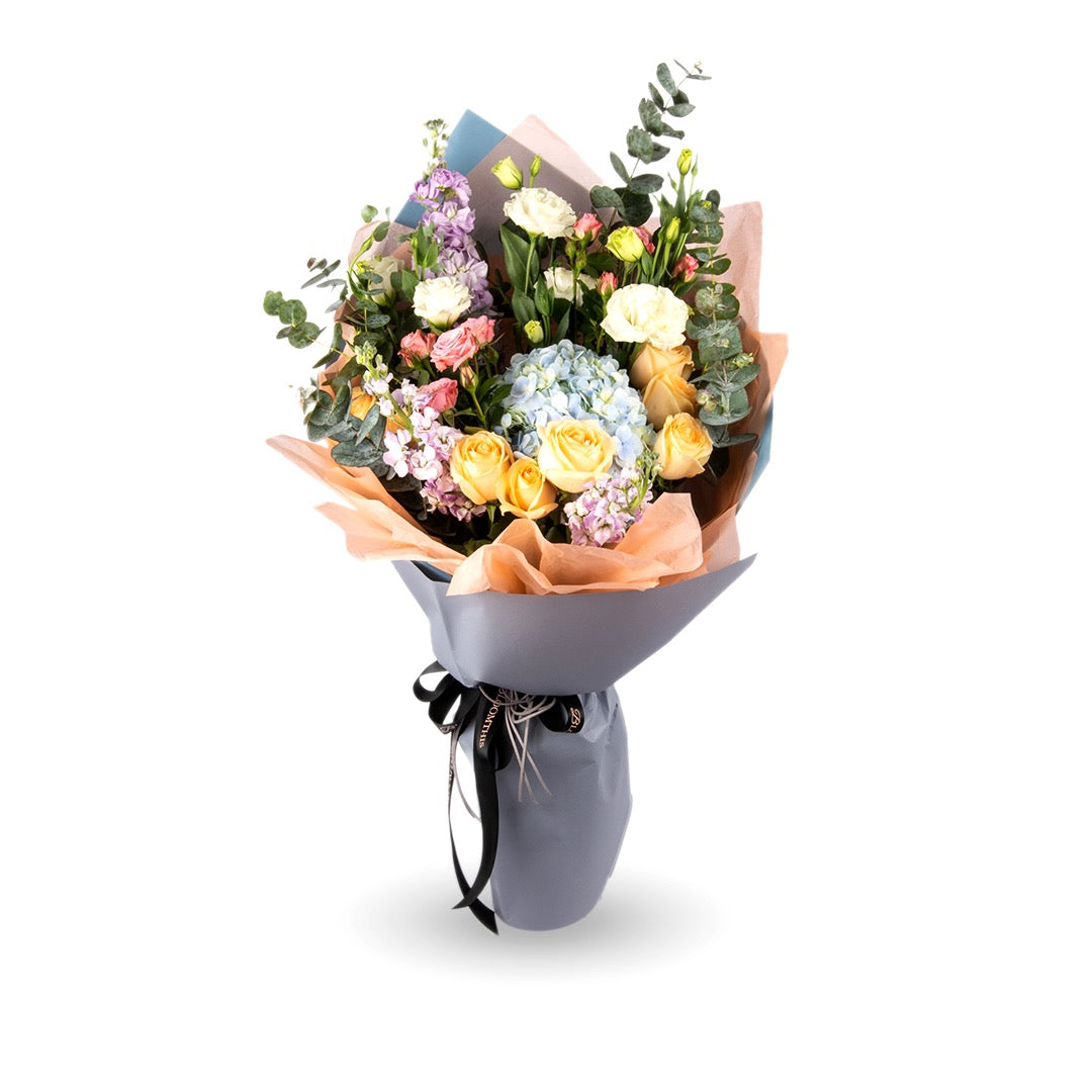 Aurora Hydrangea & Rose Bouquet