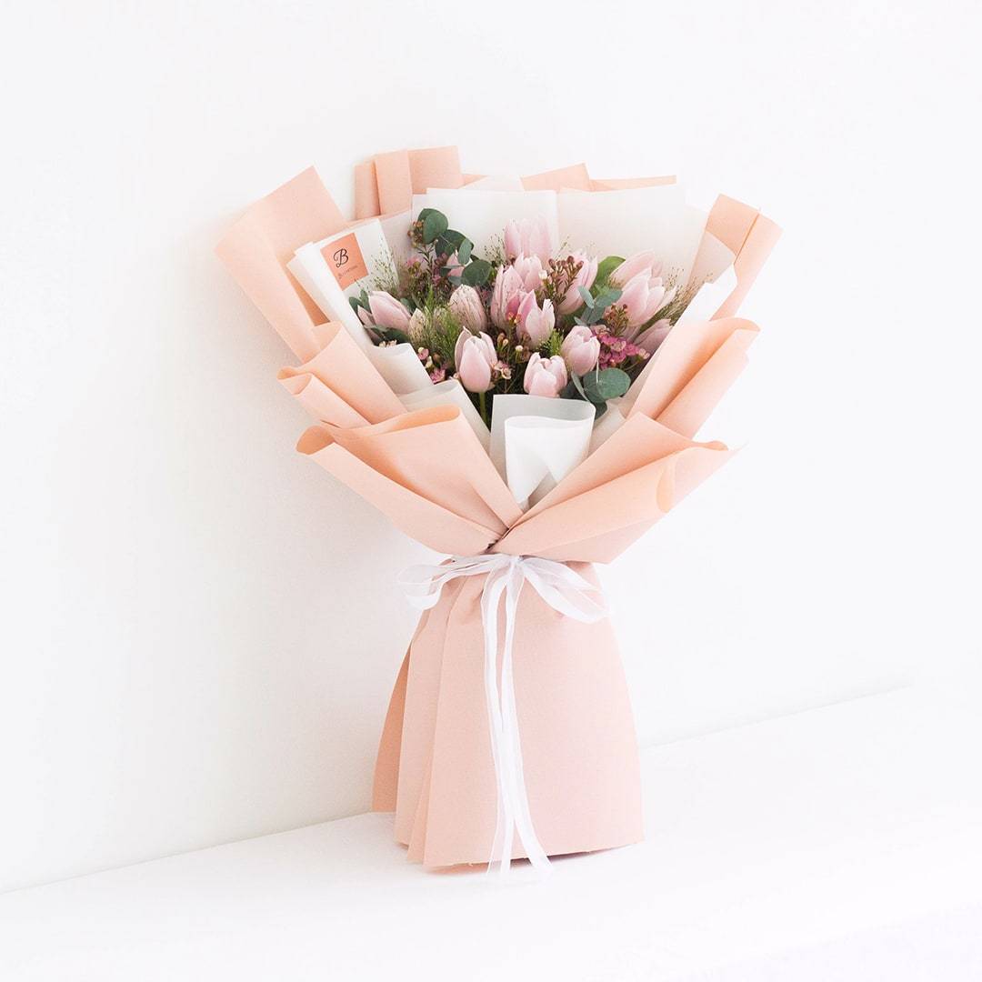 Chantal Pink Tulip Bouquet