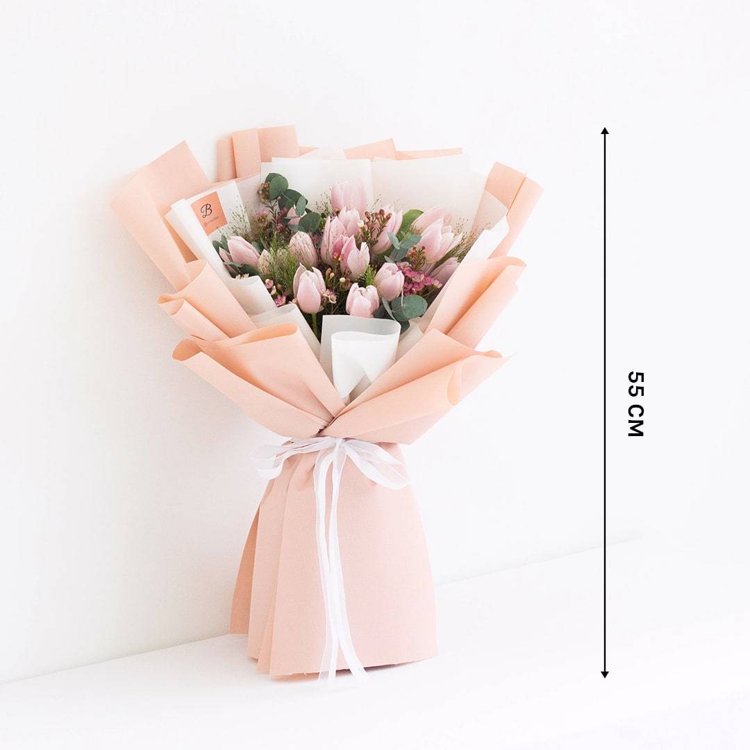 Chantal Pink Tulip Bouquet