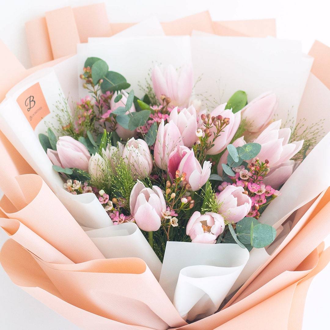Chantal Pink Tulip Bouquet