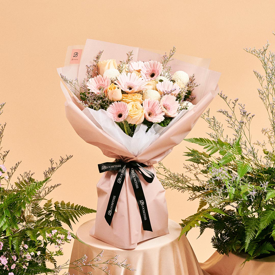 Freye Gerbera & Rose Bouquet