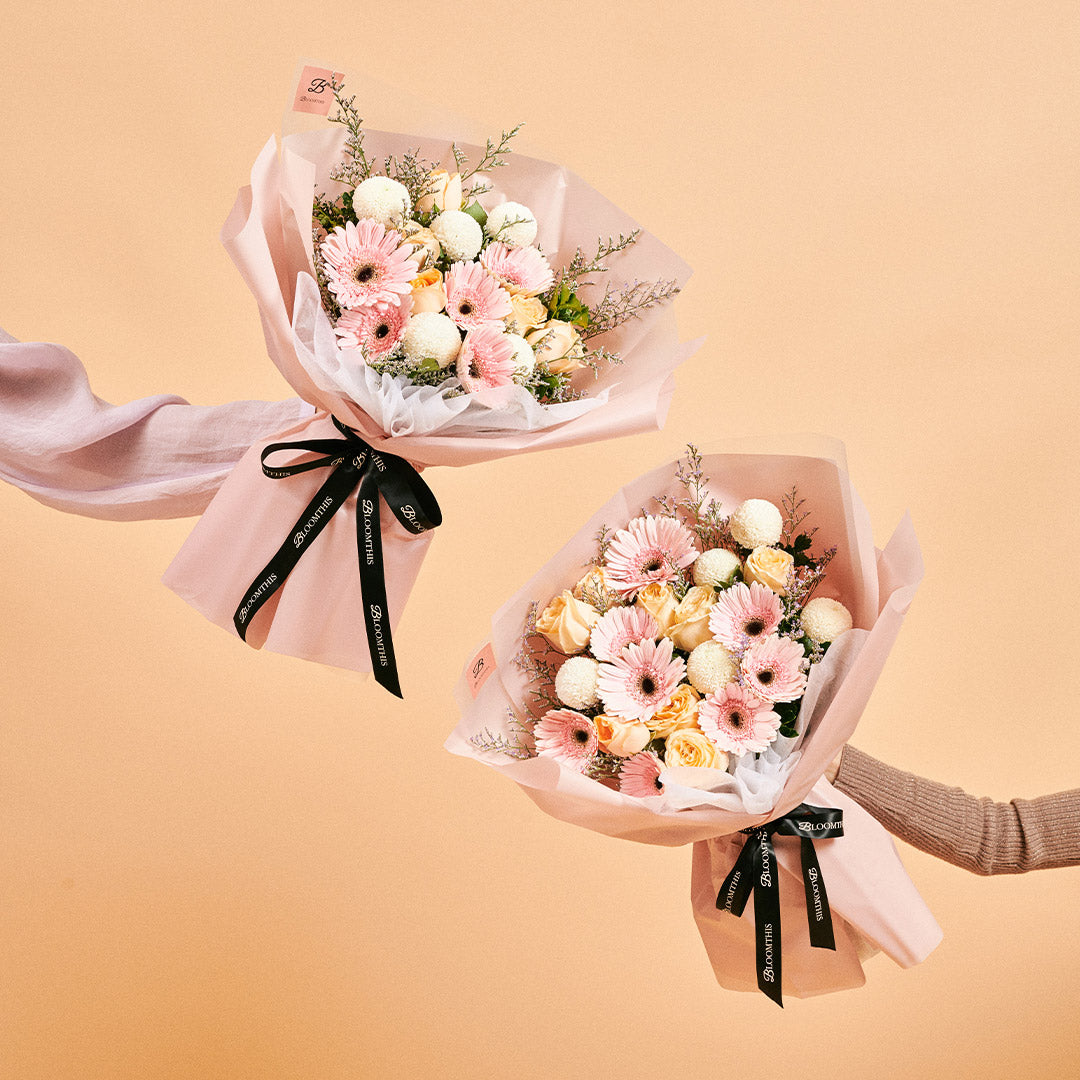 Freye Gerbera & Rose Bouquet