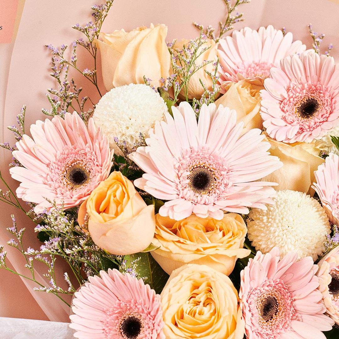 Freye Gerbera & Rose Bouquet