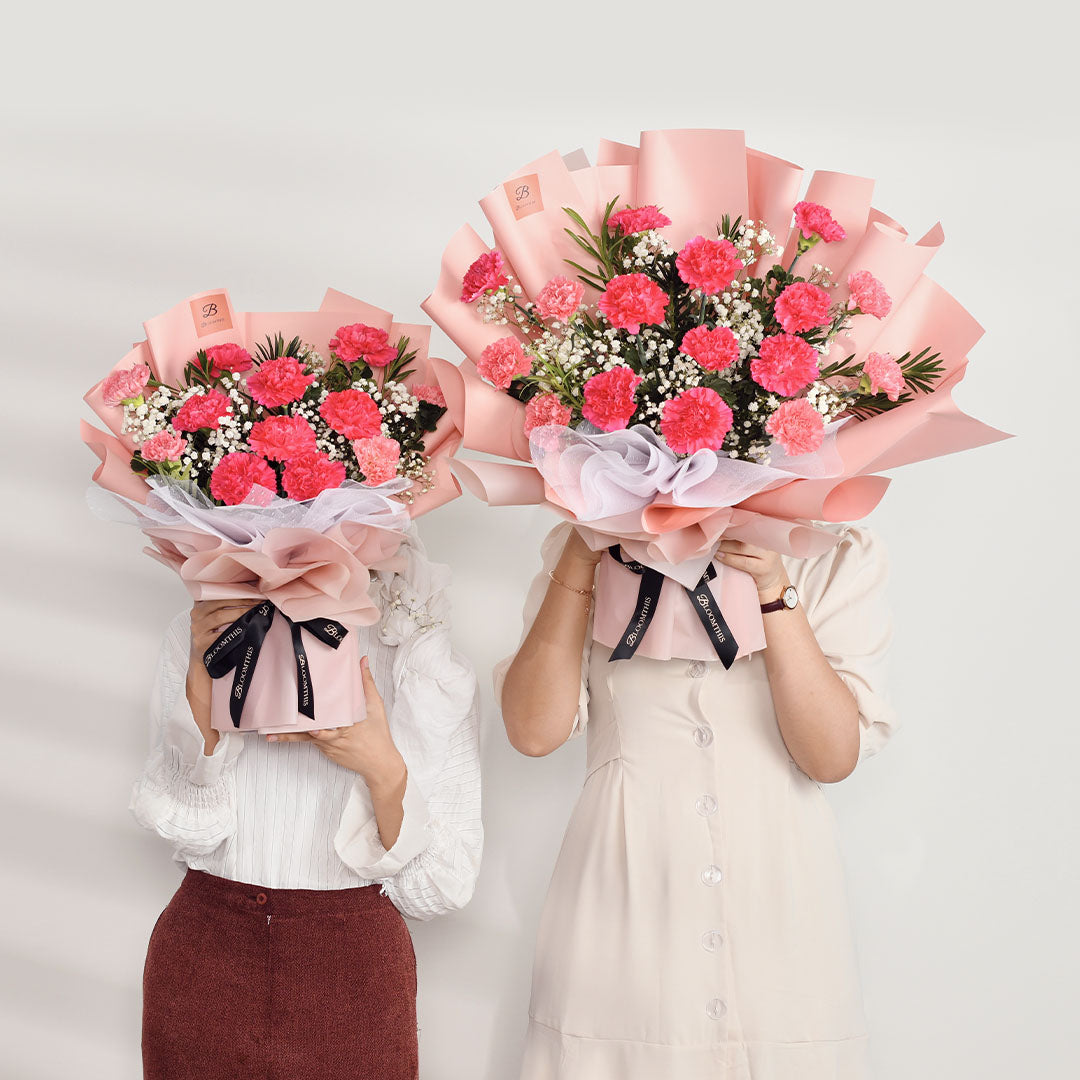 Pia Pink Carnation Bouquet