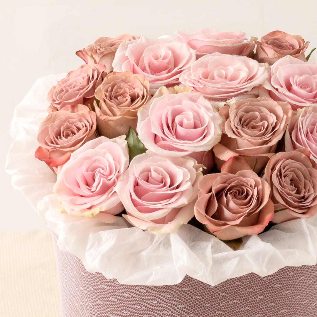 Rachel Cappuccino Rose Bouquet