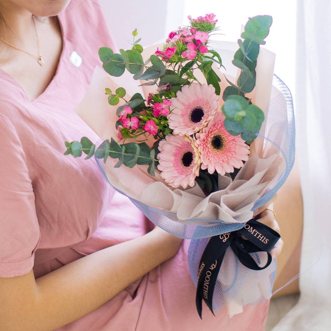 Sylvie Gerbera Bouquet